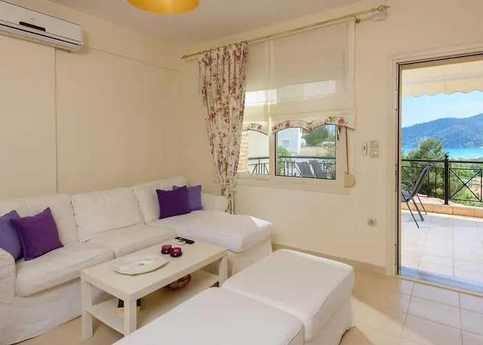 Perfect View Maisonette Lägenhet Chrisi Ammoudia